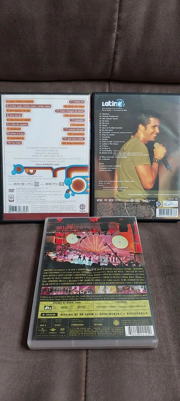 Kit DVDs Cantores Brasileiros - Show - Foto 2