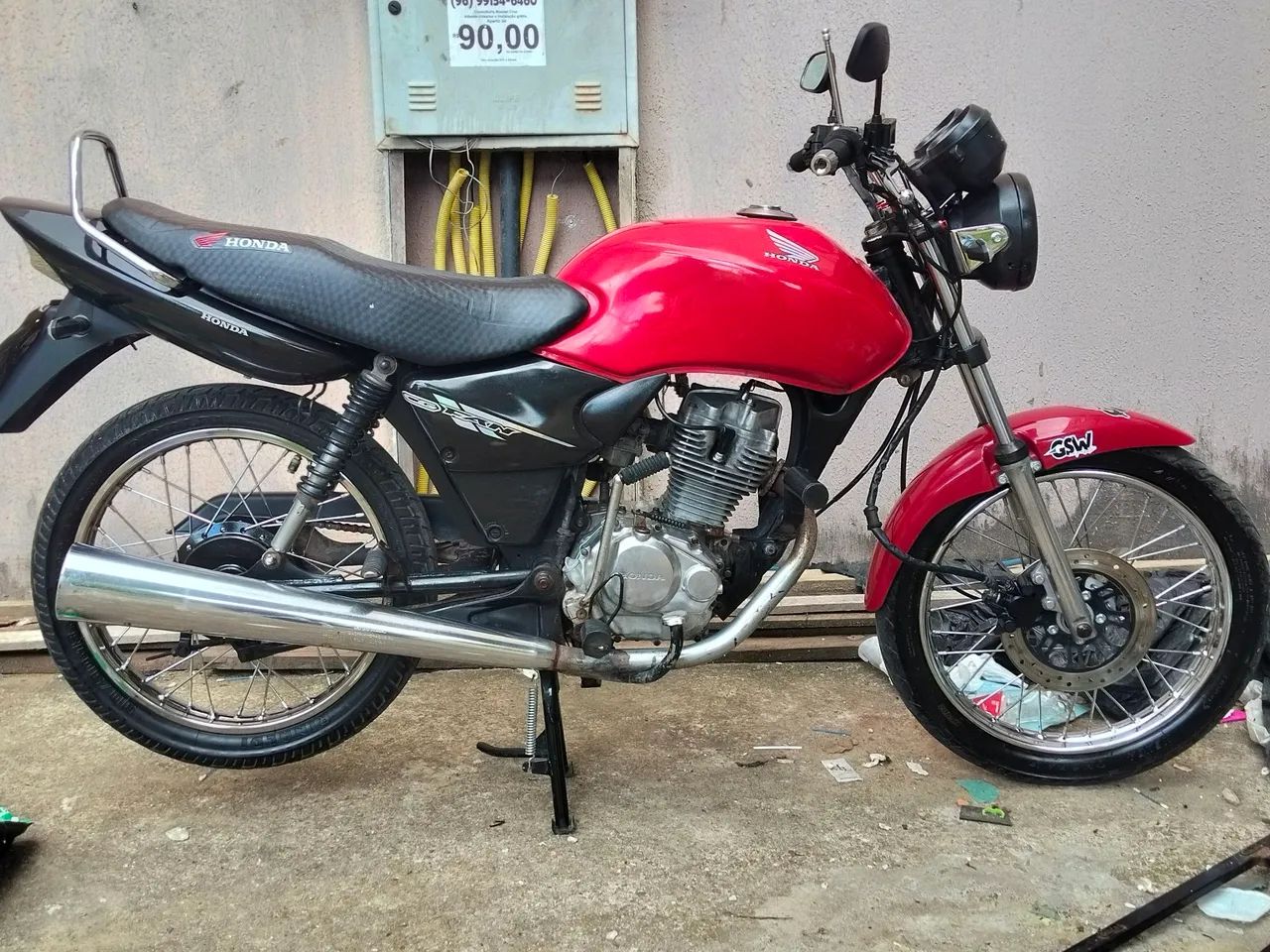 Moto fan 125, com motor 4mm  - Foto 2
