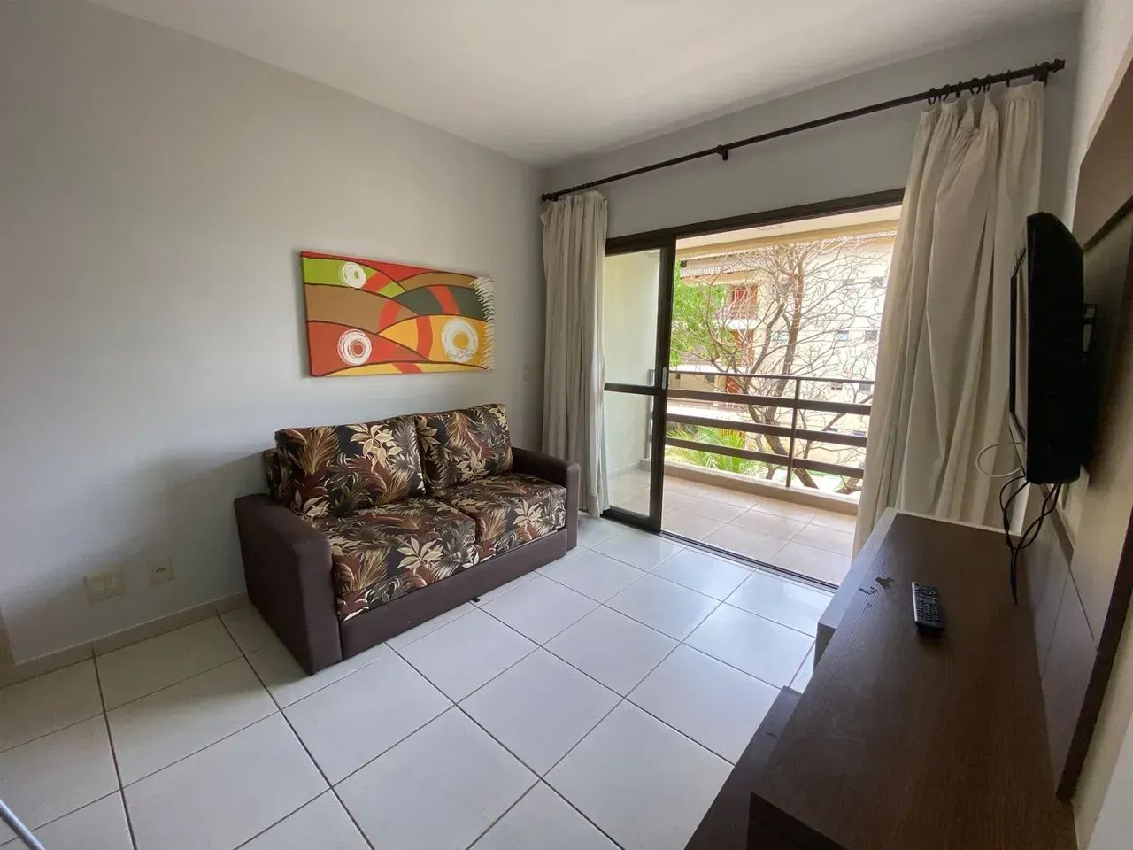 Apartamento de 01 Quarto para Aluguel de Temporada no Aldeia do Lago em Caldas Novas GO - Foto 7