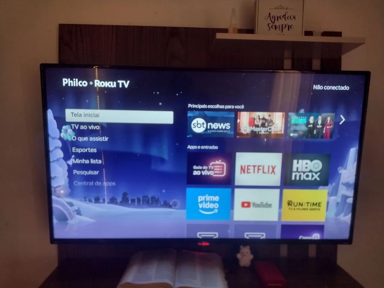 Smart TV Philco Roku 40 polegadas 