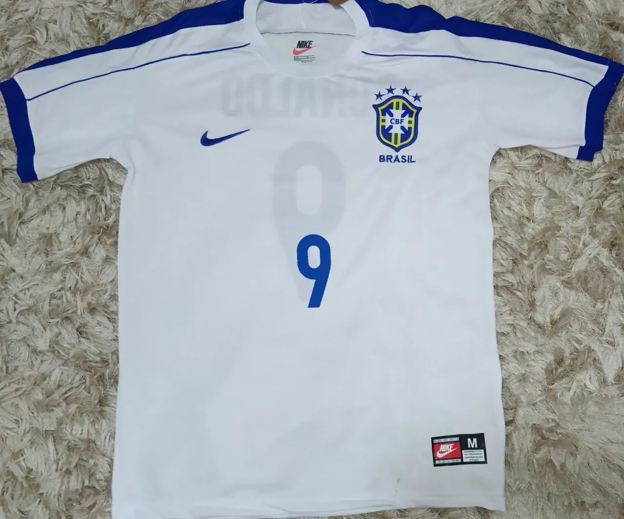 Camisa Brasil Retro 98 Ronaldo
