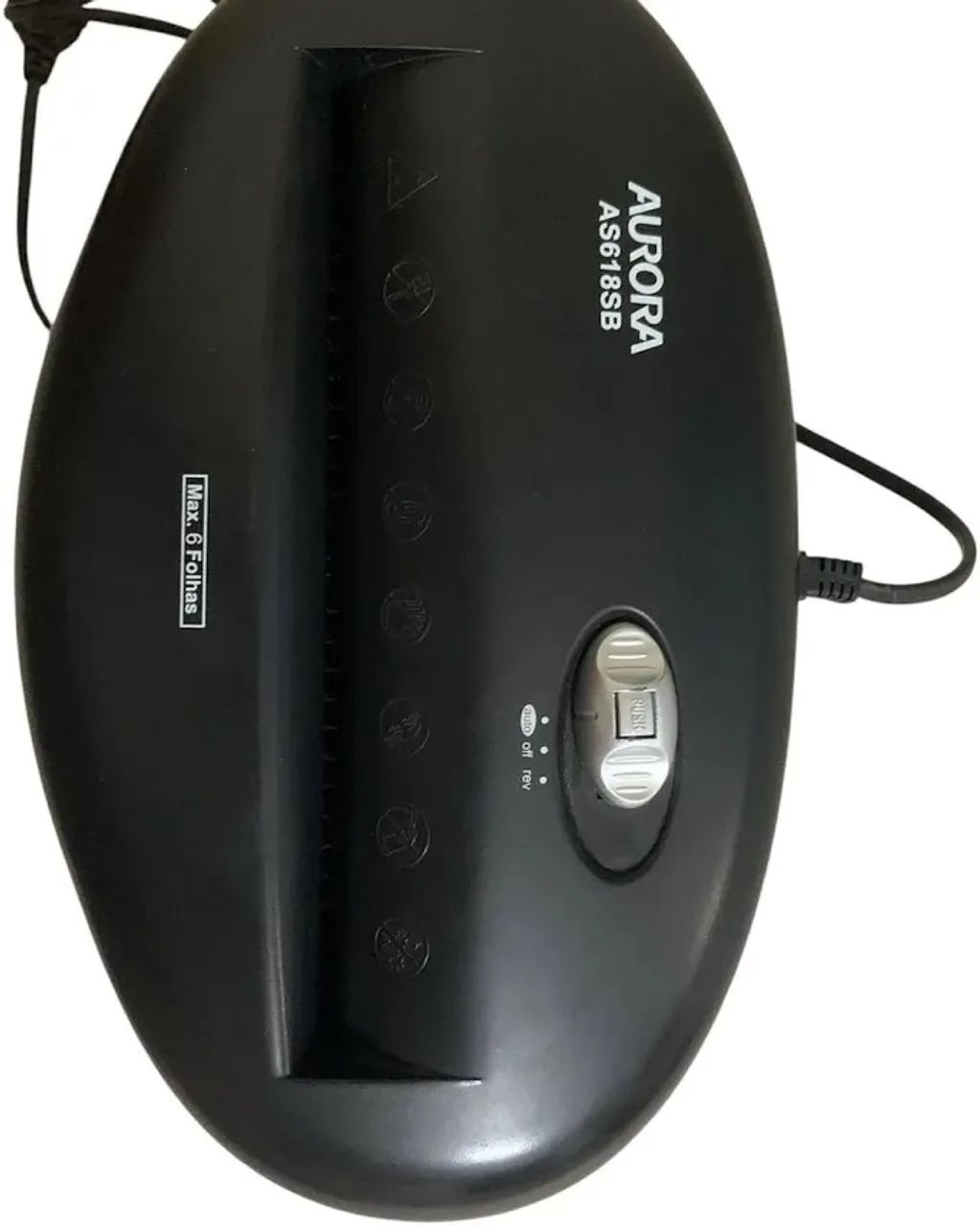 Fragmentadora De Papel Aurora As618sb