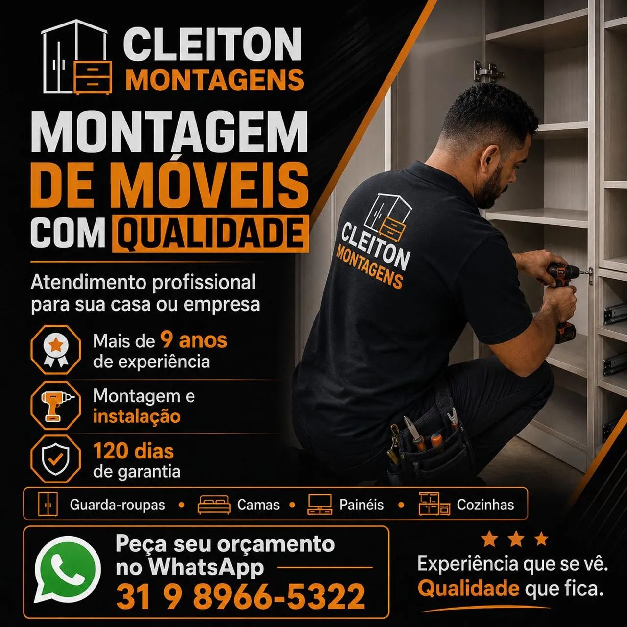 Montador de móveis BH e região 