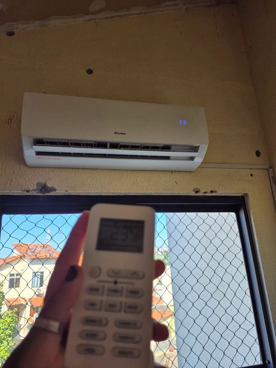 ar condicionado split 9000btu fontaine - Foto 3