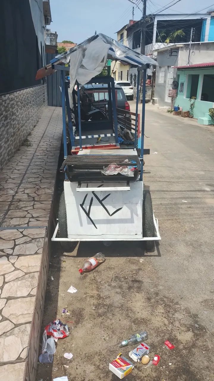Carrinho de churrasco  - Foto 4