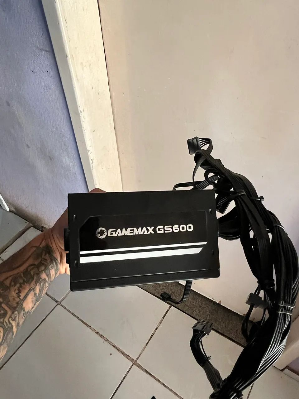 FONTE GAMEMAX 600w 80plus - Foto 5