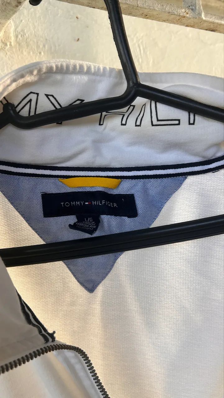 jaqueta TOMMY HILFIGER branca (M) - Foto 4