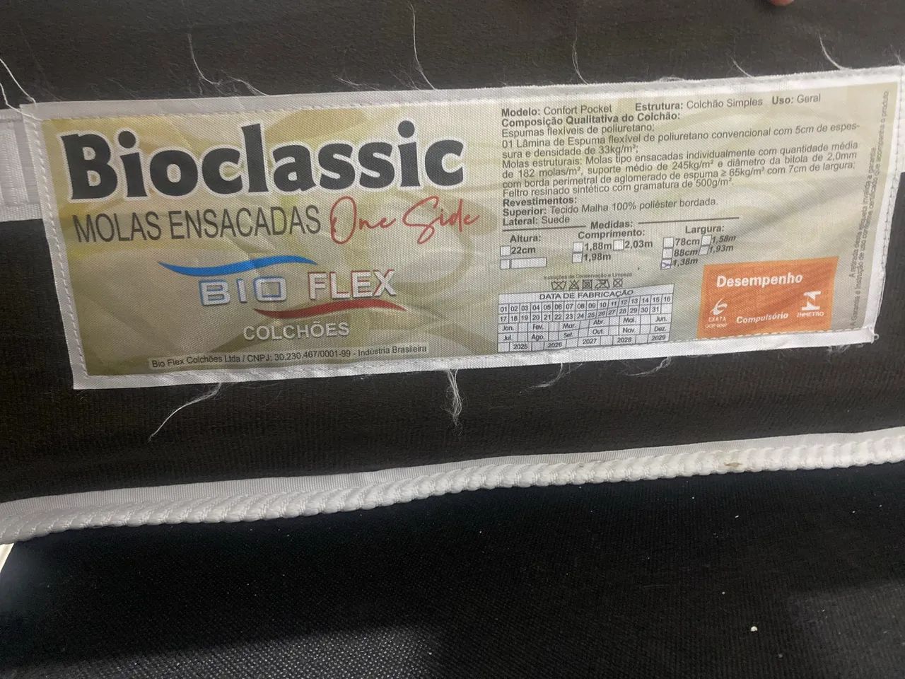 CAMA DE CASAL BAÚ COM COLCHÃO  - Foto 3