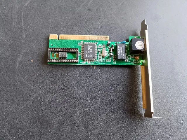 Placa De Rede Pci 10/100 Mbps MAG Rtl8139/d 32 Bits - Usado   - Foto 5