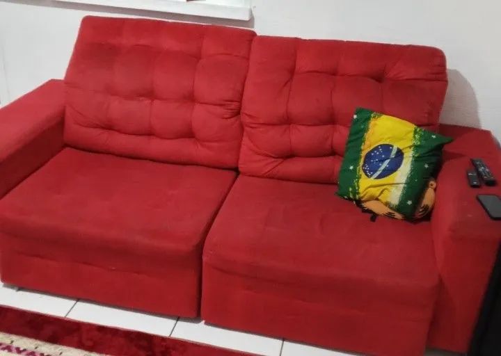 Sofa retrátil 2 e 3 lugares  - Foto 2