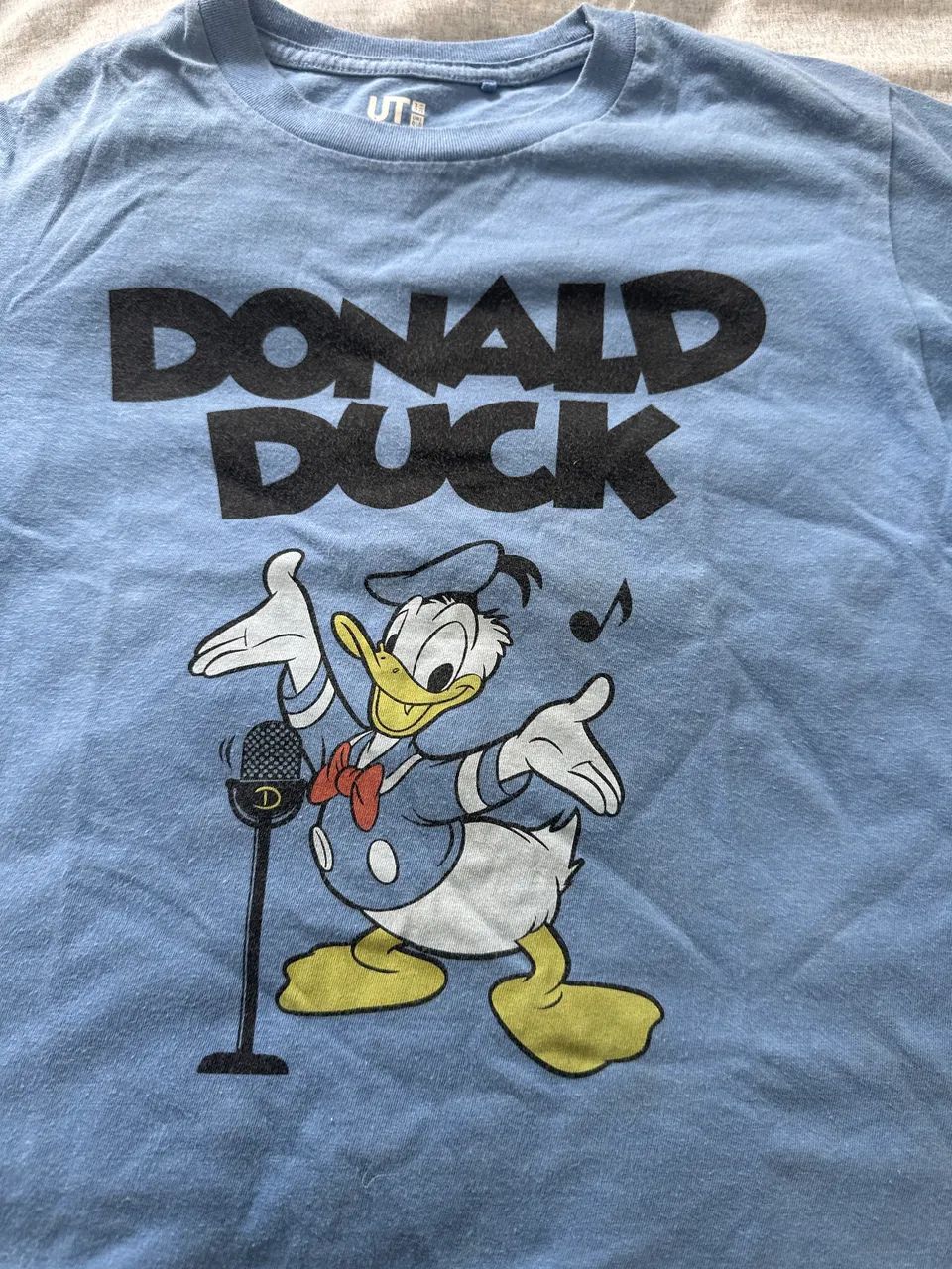 Camiseta pato Donalds TAM 7/8 azul  - Foto 2