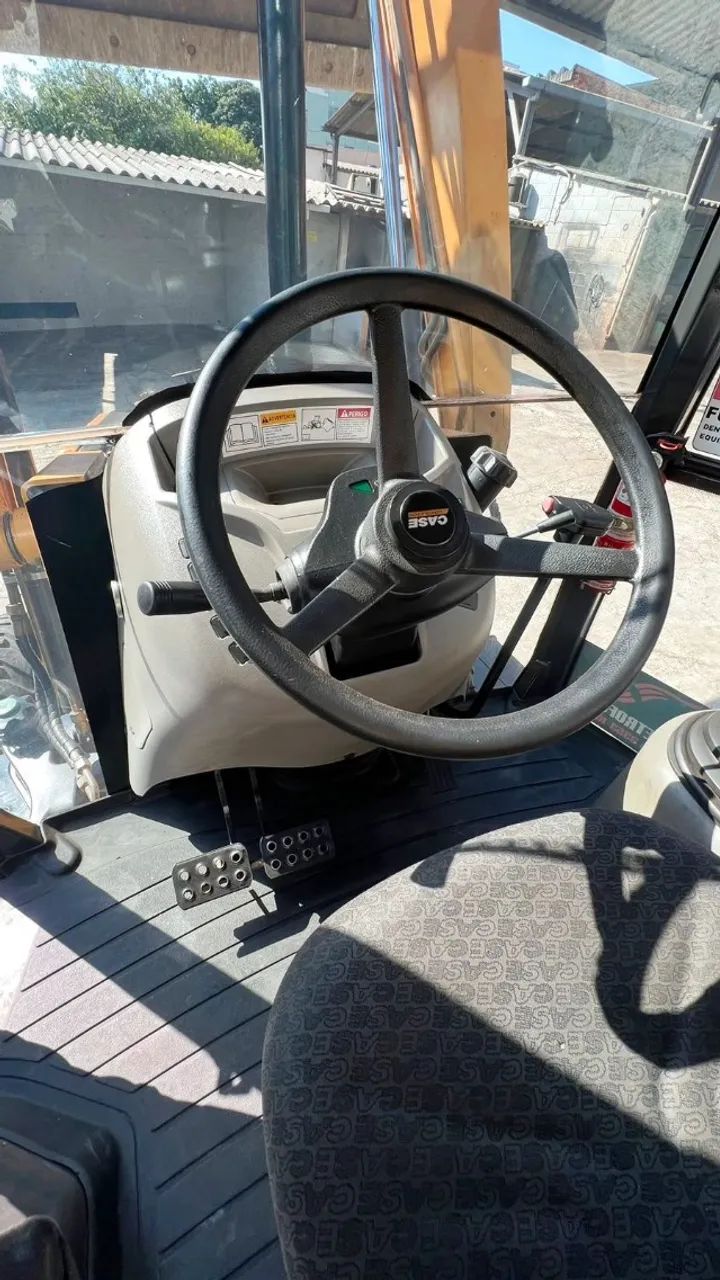 Retroescavadeira case 580n ano 2018 - Foto 5