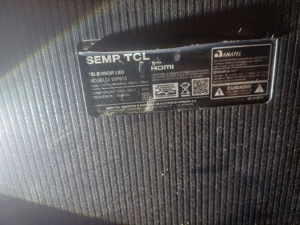 TV com tela quebrada  - Foto 4