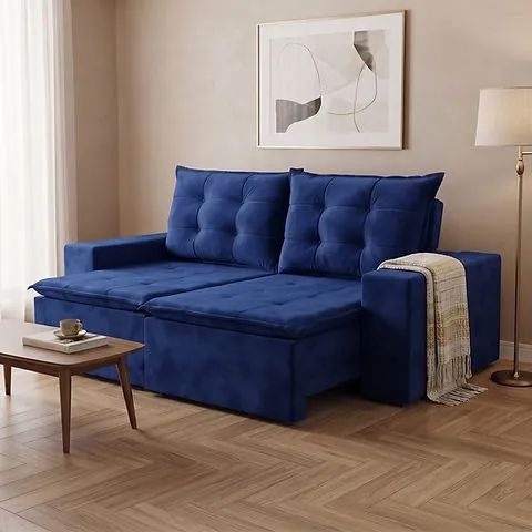 Sofa Angra Retratil e Reclinavel - Estofados Linhares - Foto 5