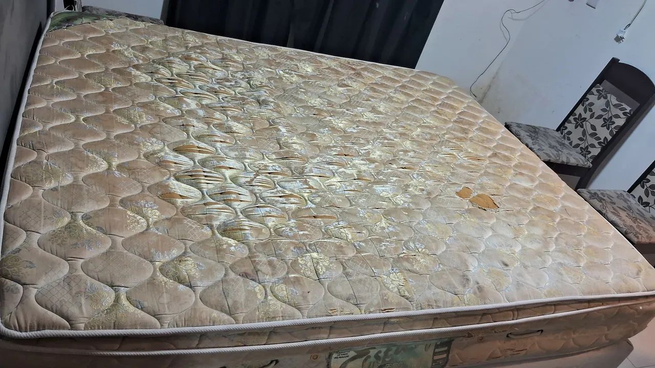 Cama box, bipartida com colchão. - Foto 2