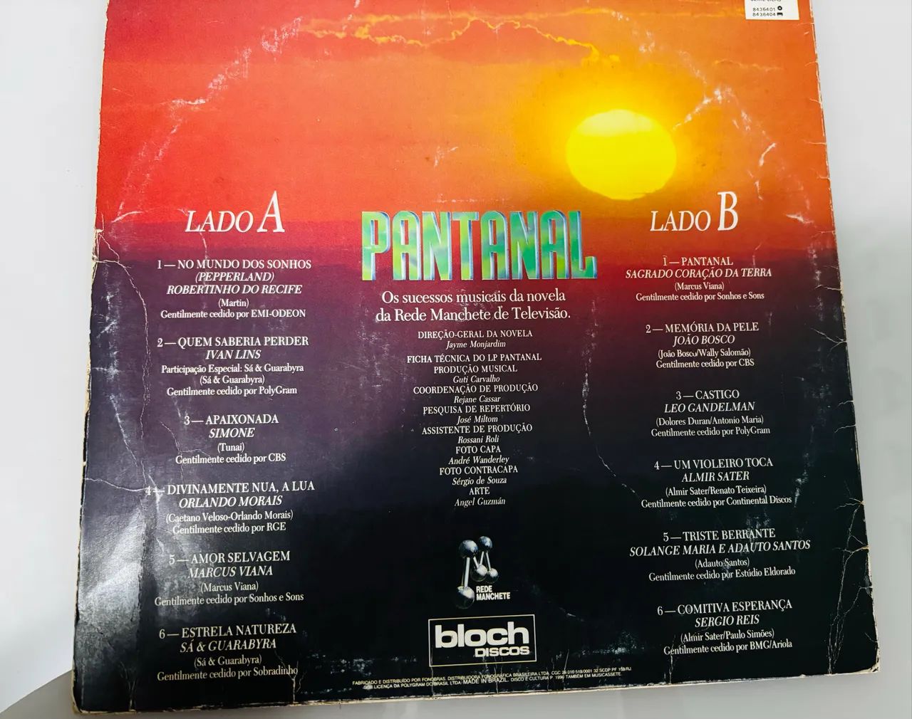 Disco de Vinil Novela Pantanal  - Foto 2