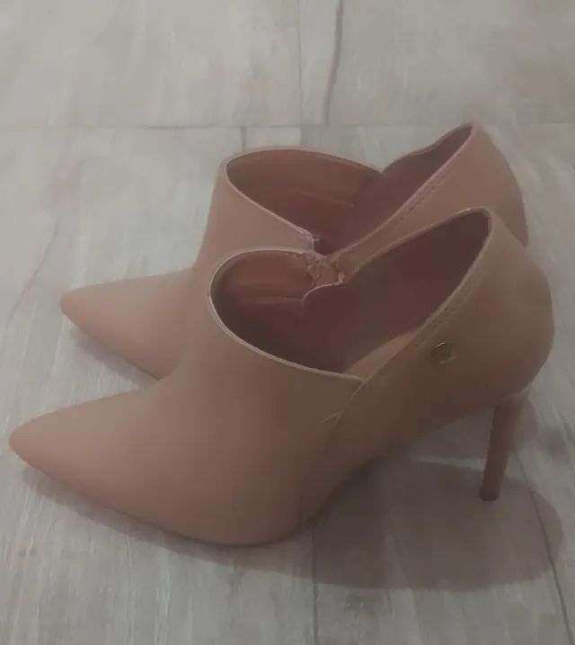 scarpin ankle boot vizzano nude | tam. 35 - Foto 3