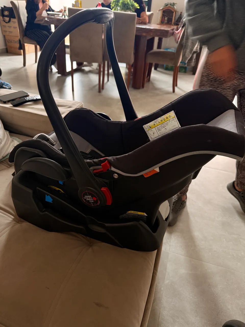 carrinho Kiddo Eclipse Travel System com bebê conforto original. - Foto 3