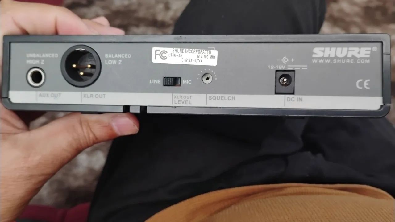 Microfone sem fio shure sm58 - Foto 2