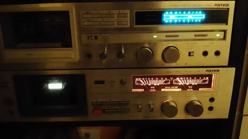 2 TAPE DECK CP 500 E CP 80M POLYVOX - Foto 4