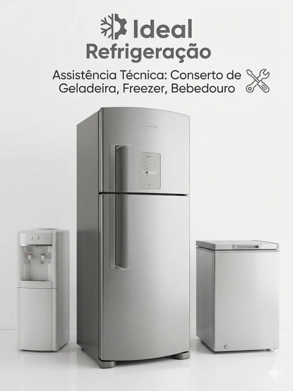 Sua geladeira quebrou ? Não se preocupe! 