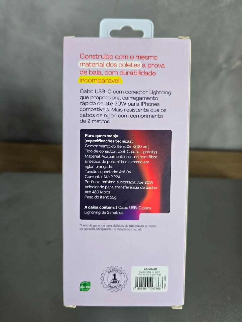 Cabo USB - Lightning  - Foto 2