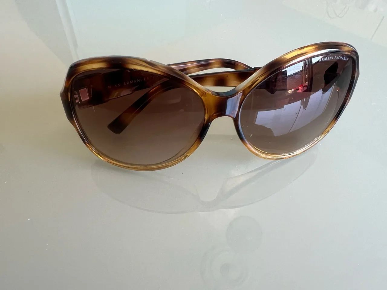 óculos de sol armani exchange tartaruga - Foto 4