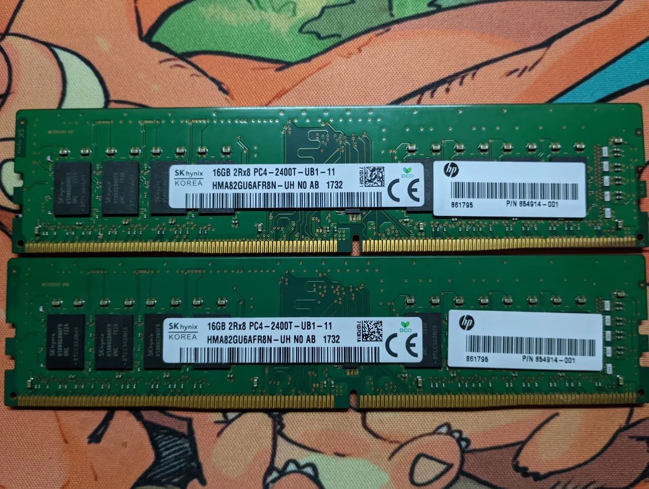 16GB RAM DDR4 DESKTOP 2400mhz SK Hynix