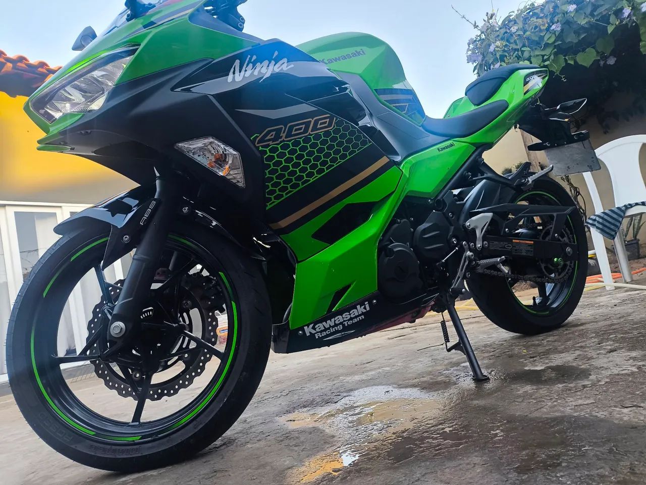 Kawasaki ninja 400 impecável - Foto 5