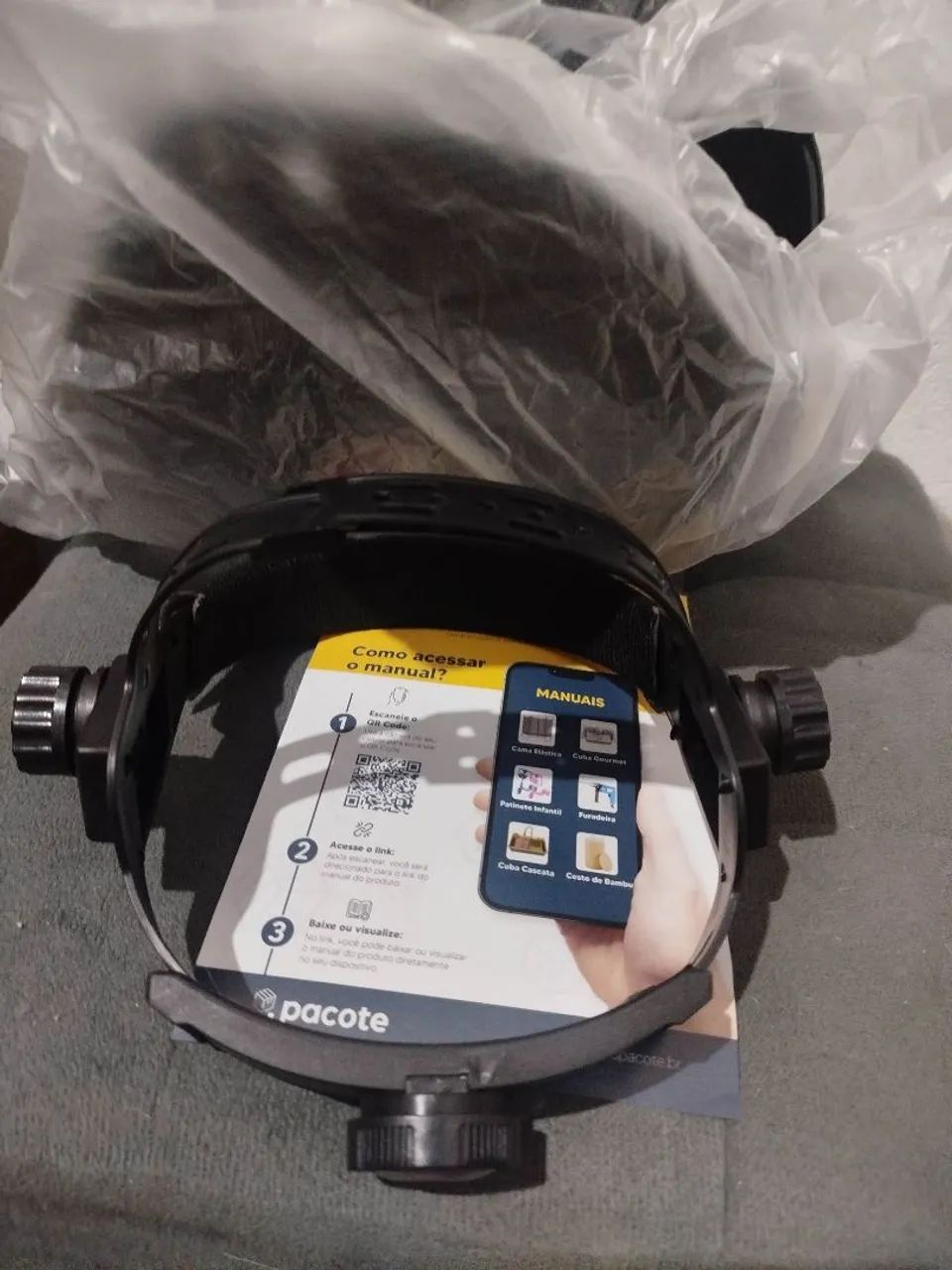Capacete para solda automático - Foto 4