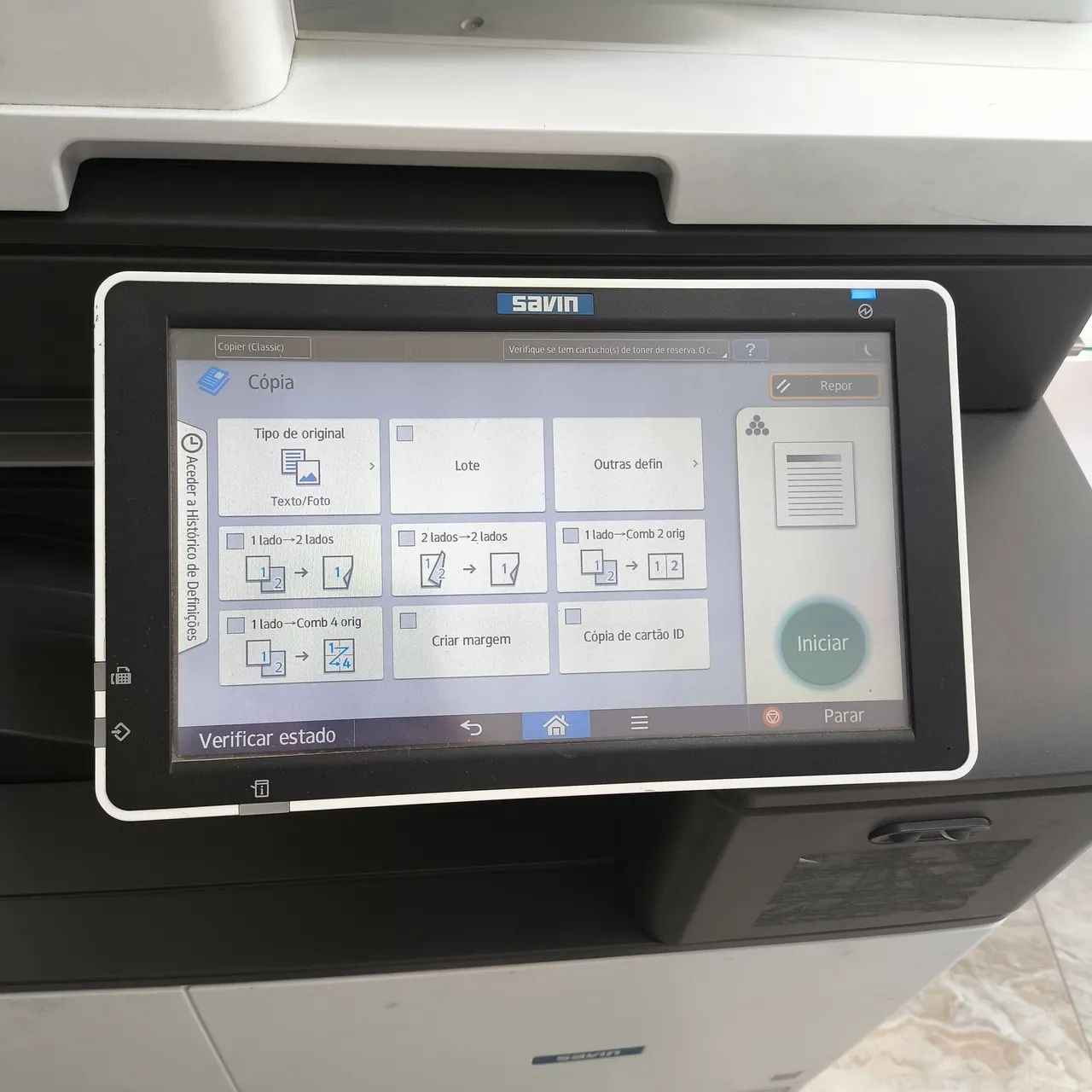 Impressora Laser colorida Ricoh MP c501 super completa rápida e com alta resolução  - Foto 3