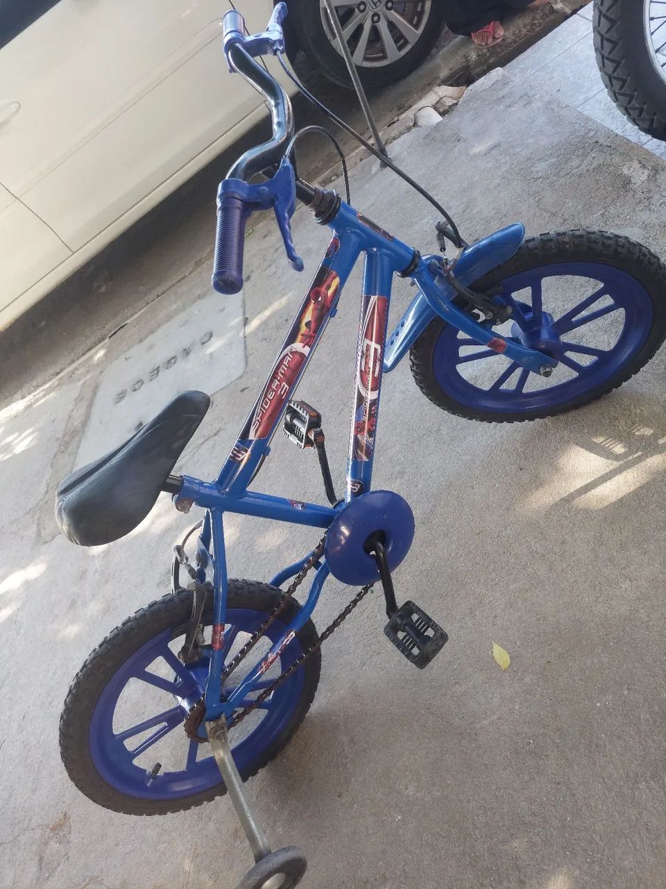 Bicicleta Homem Aranha