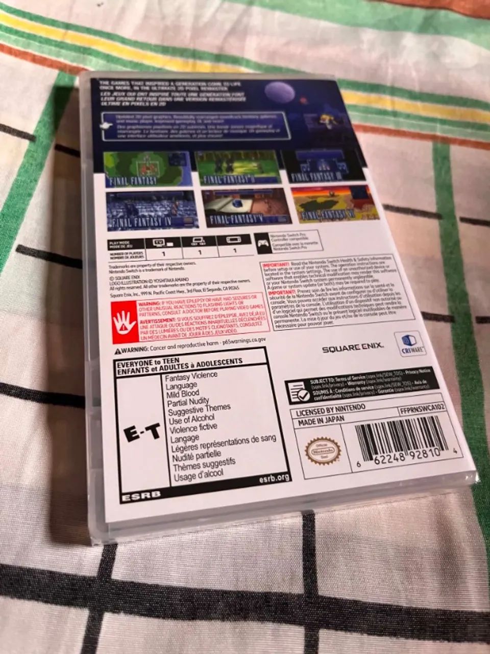 Jogo Final Fantasy Pixel Collection Switch Lacrado - Foto 3