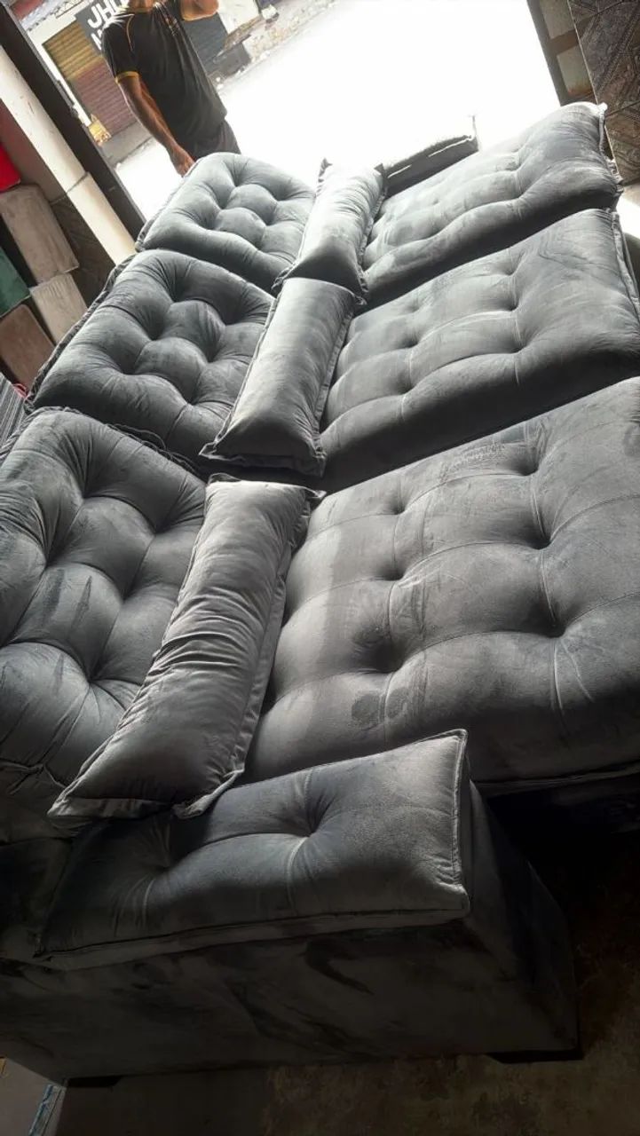 SOFA RETRÁTIL LUXO PRONTA ENTREGA!!!!!