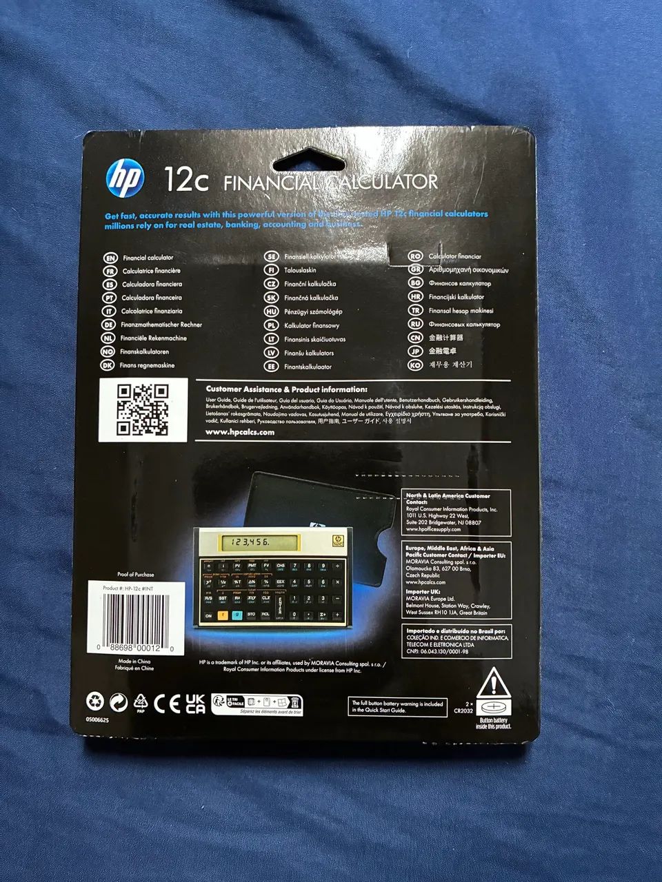 Calculadora Financeira HP 12C - NOVA E LACRADA  - Foto 3