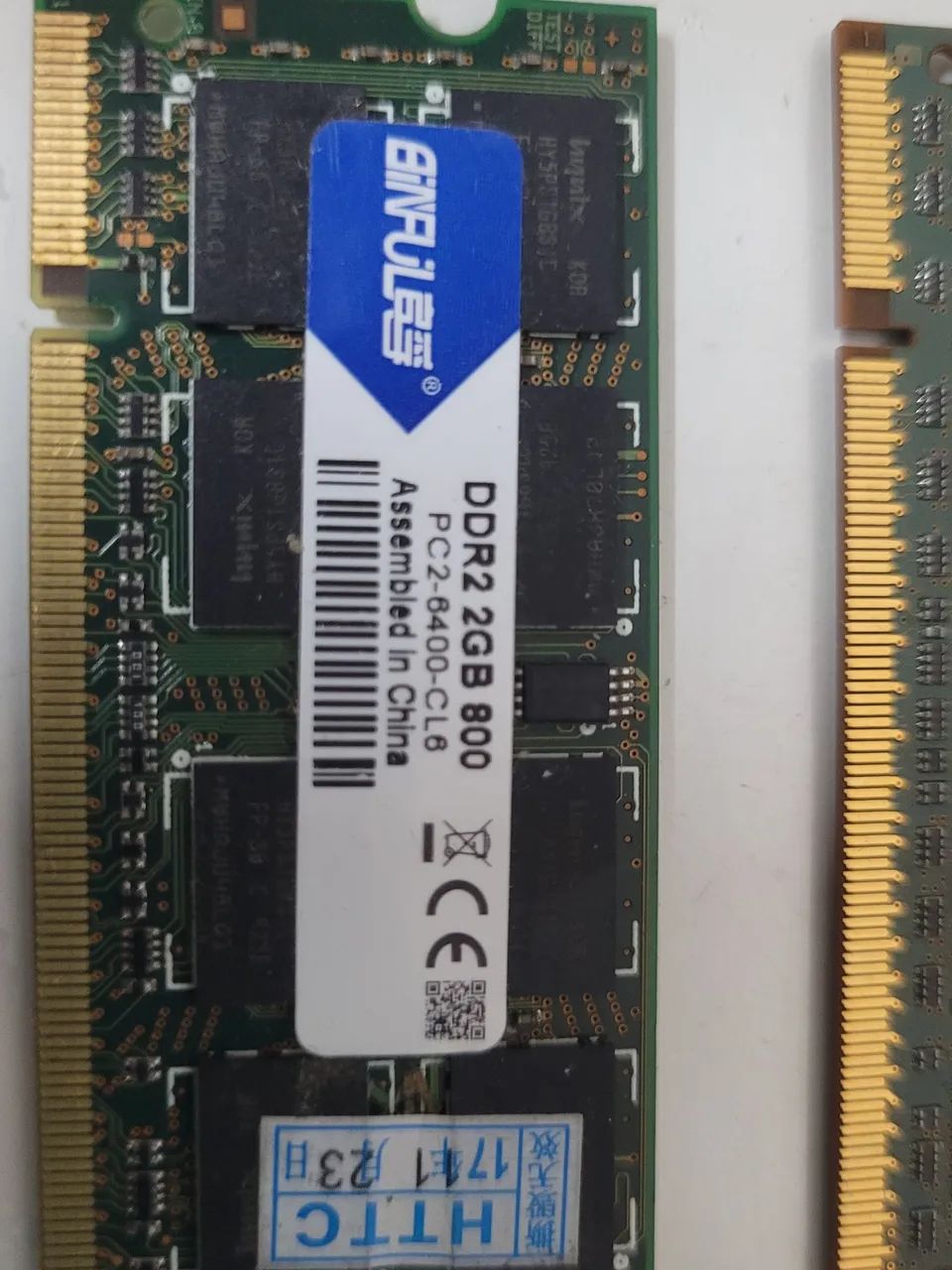 Kit 3 memorias de 2gb ddr2 para notebook - Foto 4