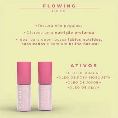 Ruby Rose Lip Oil Flowing By Natalia Beauty  - Foto 3