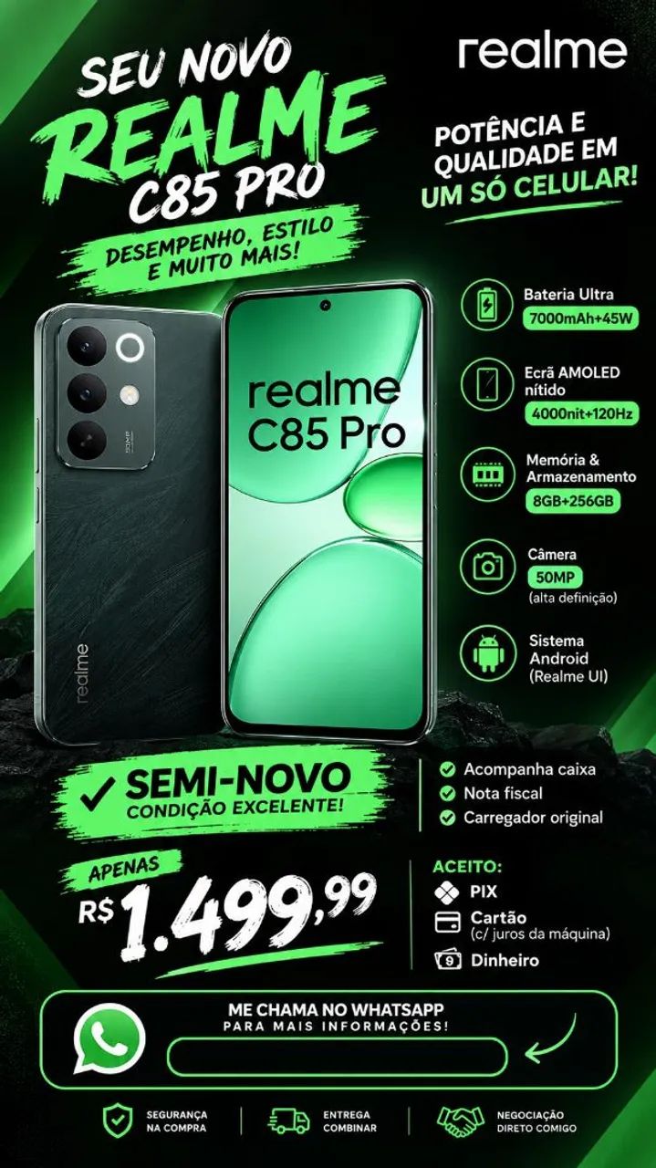 REALME C85 PRO 256GB