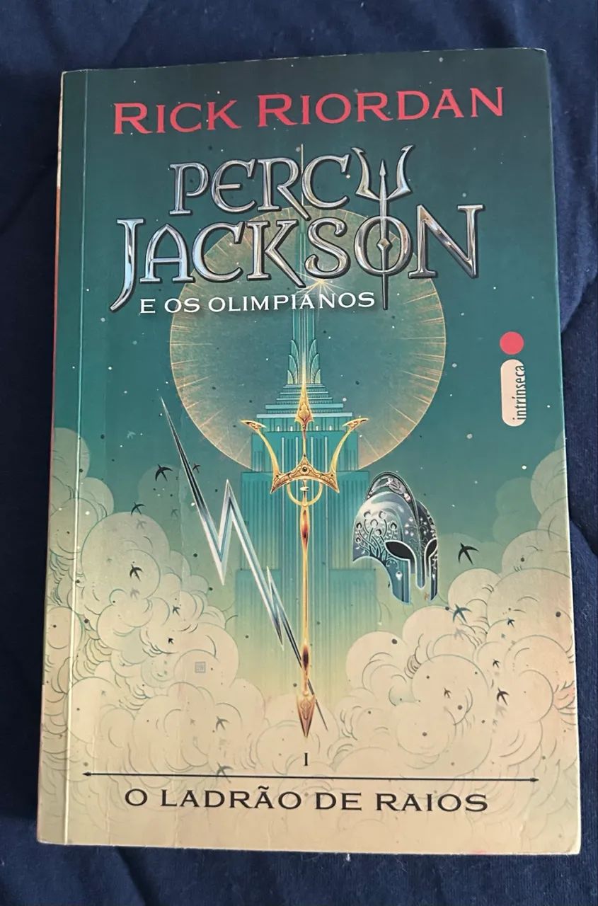 Livro Percy Jackson e os Olimpianos