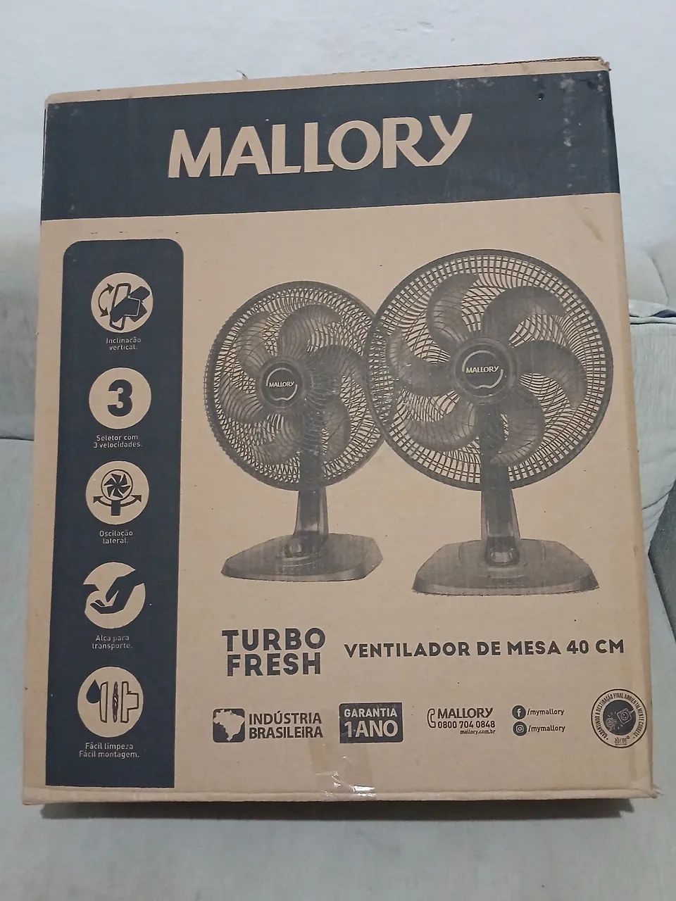Ventilador Mallory  - Foto 3