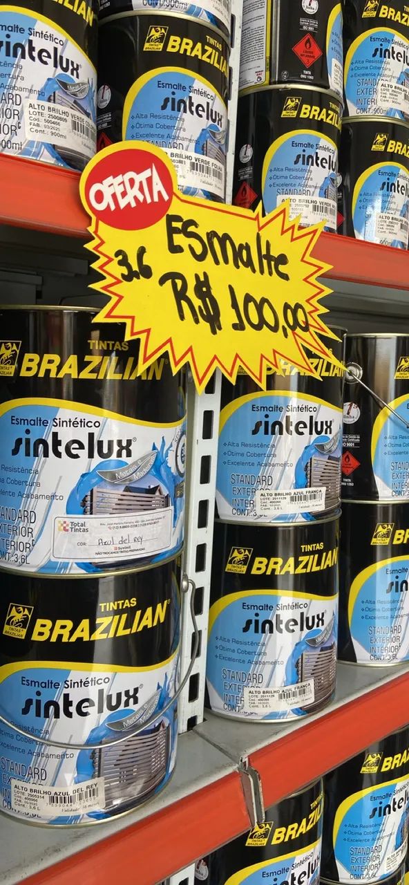 Esmalte Sintético 3,6 (Várias cores) 