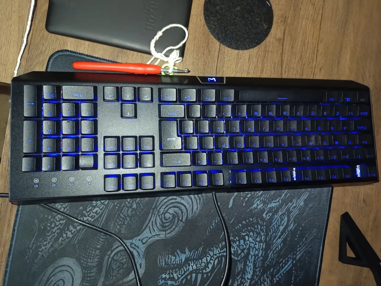 Teclado mecânico Multilaser Warrior tc 236 - Foto 3