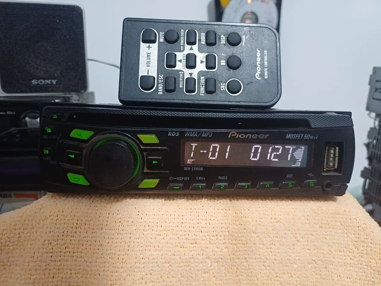 Pioneer Deh 2350ub ( COM BLUETOOTH NO AUXILIAR) - Foto 5