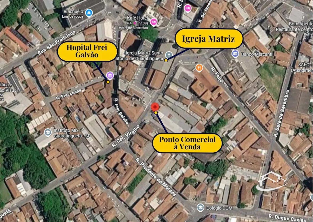 Ponto Comercial com Estacionamento no Centro de Guaratinguetá à Venda - Foto 2