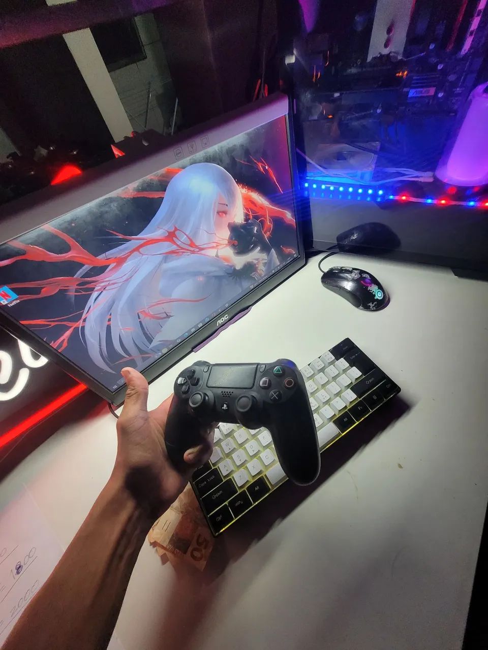 PC gamer completo troco em iPhone 15 - Foto 4