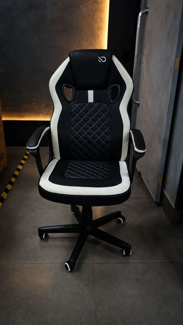 Cadeira Gamer, Duex, Black White