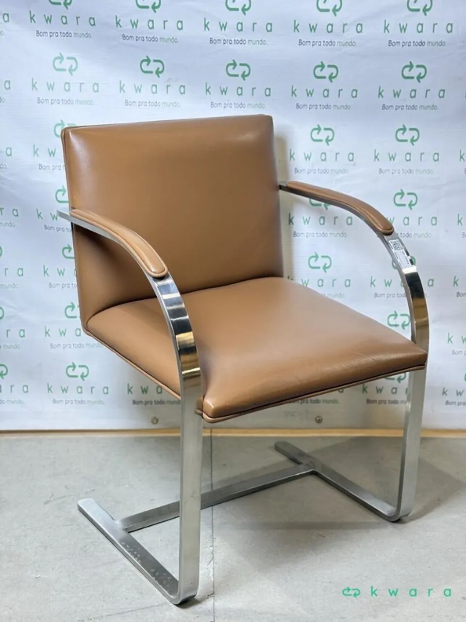 4 Cadeiras Brno - Cor: Caramelo - Foto 3