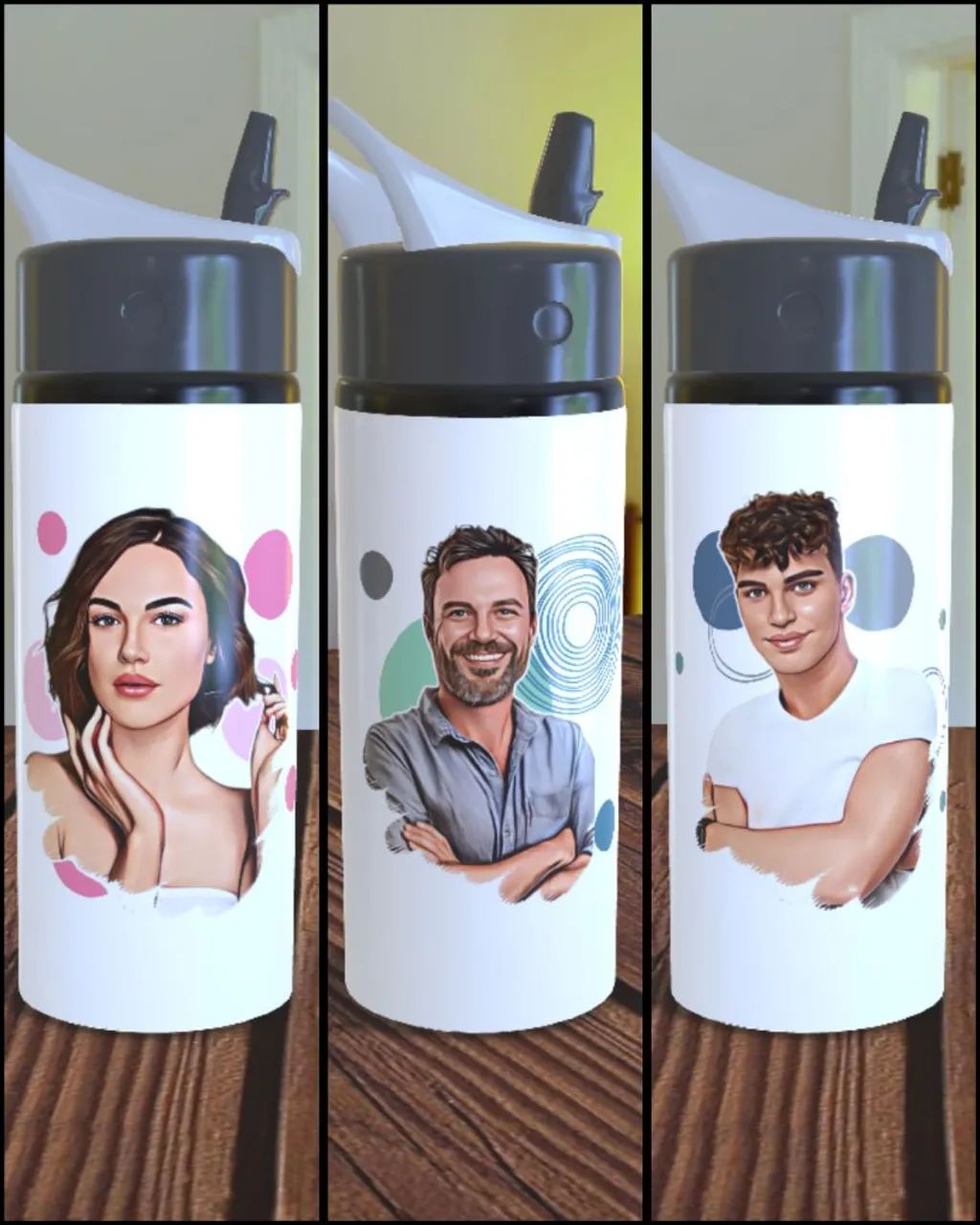 Squeeze Garrafinha personalizada Sua ideia