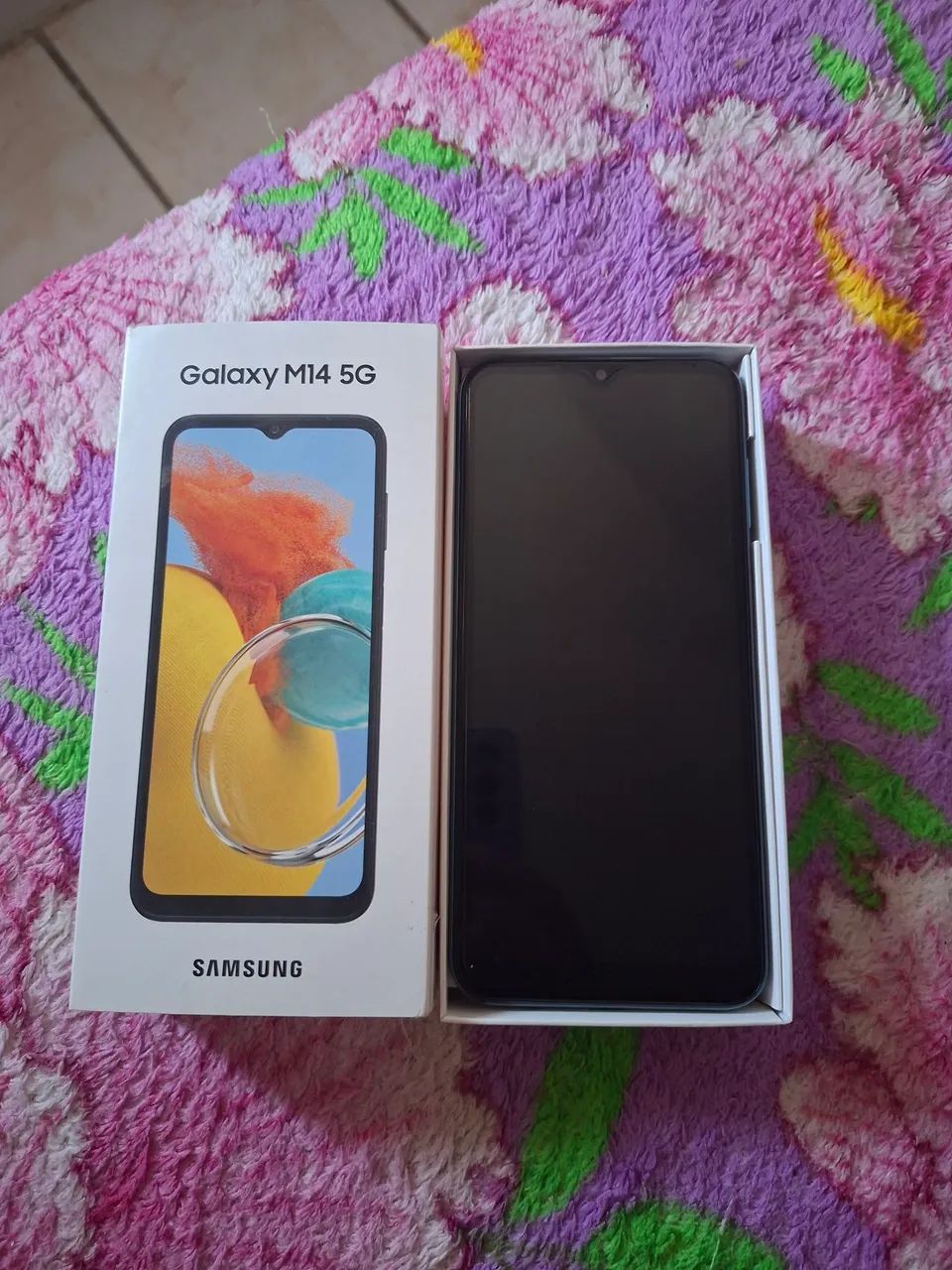 CELULAR SAMSUNG M14 AZUL NOVO
