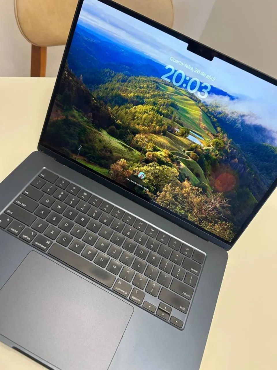MacBook Air M2 15 2023 Midnight 8 GB RAM e SSD 256 GB - Notebooks